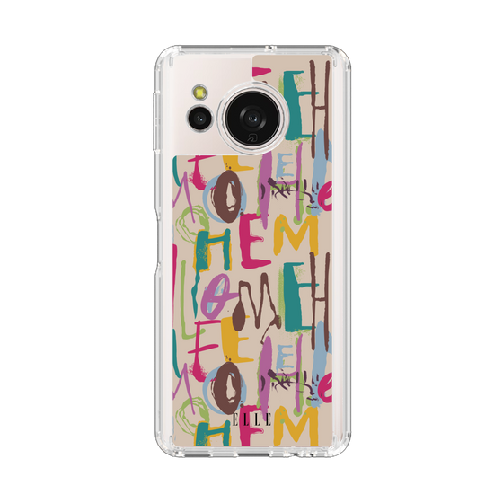 スリムプロテクションケース［ ELLE - グラフィティ ］