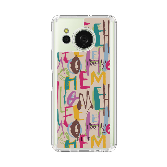 スリムプロテクションケース［ ELLE - グラフィティ ］