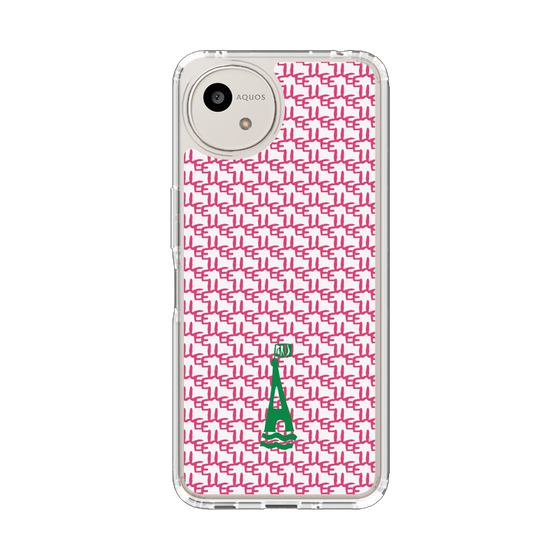 スリムプロテクションケース［ ELLE - ロゴモノグラム ］