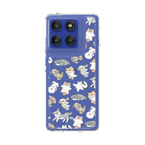 スリムプロテクションケース［ こんにちは、いぬです - おひるね ］