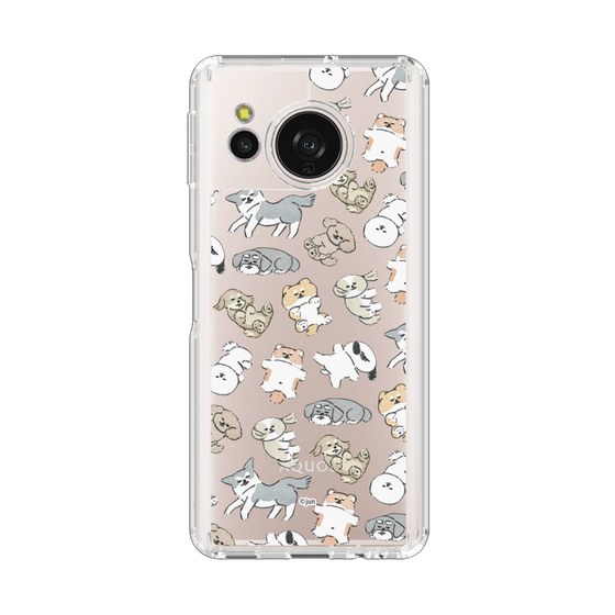 スリムプロテクションケース［ こんにちは、いぬです - おひるね ］