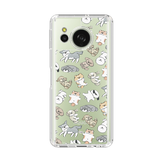 スリムプロテクションケース［ こんにちは、いぬです - おひるね ］