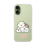 スリムプロテクションケース［ もっさりもさお - みんないっしょ - クリア ］