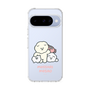 スリムプロテクションケース［ もっさりもさお - みんないっしょ - クリア ］