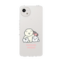 スリムプロテクションケース［ もっさりもさお - みんないっしょ - クリア ］