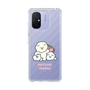 スリムプロテクションケース［ もっさりもさお - みんないっしょ - クリア ］
