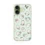 スリムプロテクションケース［ もっさりもさお - もさおがいっぱい - グリーン ］
