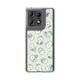スリムプロテクションケース［ もっさりもさお - もさおがいっぱい - グリーン ］