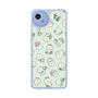 スリムプロテクションケース［ もっさりもさお - もさおがいっぱい - グリーン ］