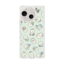 スリムプロテクションケース［ もっさりもさお - もさおがいっぱい - グリーン ］