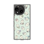スリムプロテクションケース［ もっさりもさお - もさおがいっぱい - グリーン ］