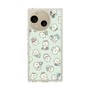 スリムプロテクションケース［ もっさりもさお - もさおがいっぱい - グリーン ］