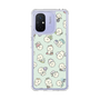 スリムプロテクションケース［ もっさりもさお - もさおがいっぱい - グリーン ］