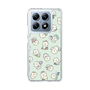スリムプロテクションケース［ もっさりもさお - もさおがいっぱい - グリーン ］