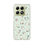 スリムプロテクションケース［ もっさりもさお - もさおがいっぱい - グリーン ］