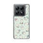 スリムプロテクションケース［ もっさりもさお - もさおがいっぱい - グリーン ］