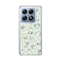 スリムプロテクションケース［ もっさりもさお - もさおがいっぱい - グリーン ］