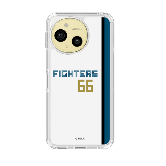 スリムプロテクションケース［ 北海道日本ハムファイターズ - ホーム #66 MANNAMI - 表 ］