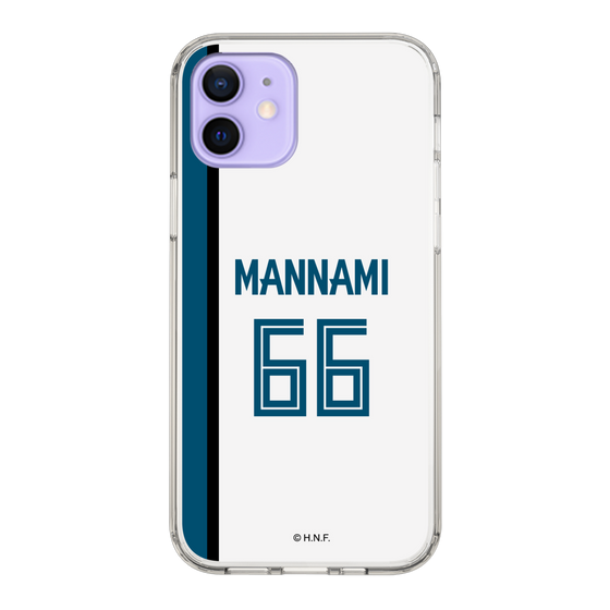 スリムプロテクションケース［ 北海道日本ハムファイターズ - ホーム #66 MANNAMI ］