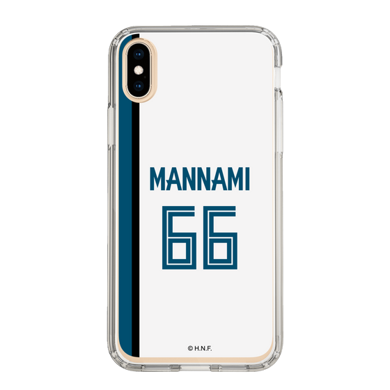 スリムプロテクションケース［ 北海道日本ハムファイターズ - ホーム #66 MANNAMI ］