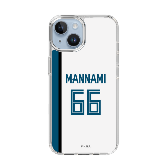 スリムプロテクションケース［ 北海道日本ハムファイターズ - ホーム #66 MANNAMI ］