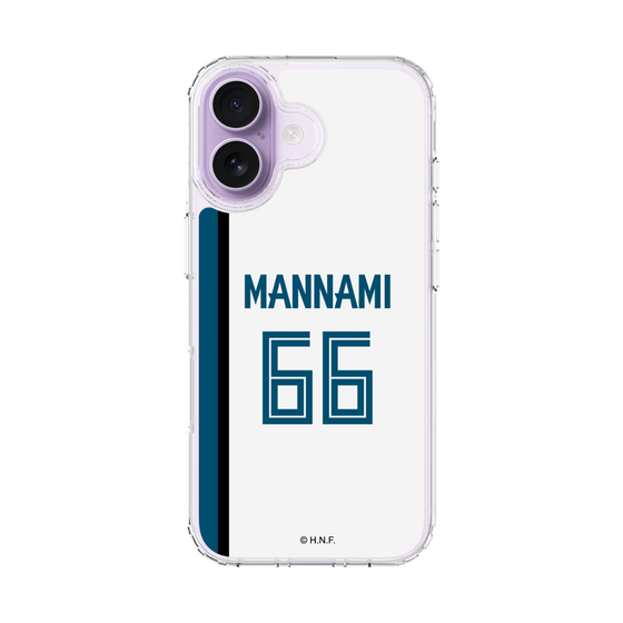スリムプロテクションケース［ 北海道日本ハムファイターズ - ホーム #66 MANNAMI ］