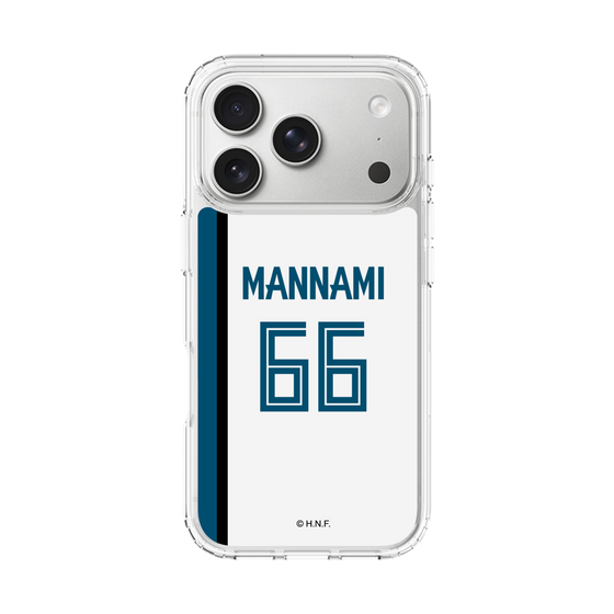 スリムプロテクションケース［ 北海道日本ハムファイターズ - ホーム #66 MANNAMI ］