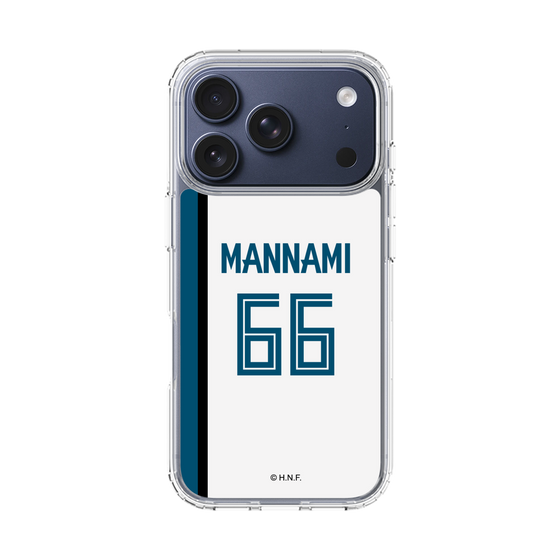 スリムプロテクションケース［ 北海道日本ハムファイターズ - ホーム #66 MANNAMI ］