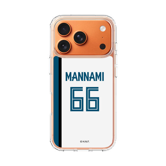 スリムプロテクションケース［ 北海道日本ハムファイターズ - ホーム #66 MANNAMI ］
