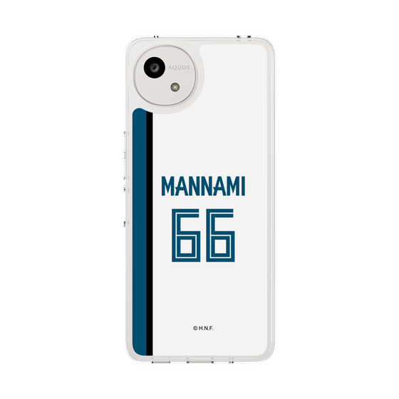 スリムプロテクションケース［ 北海道日本ハムファイターズ - ホーム #66 MANNAMI ］