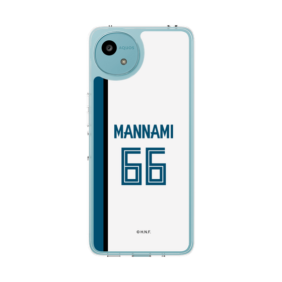 スリムプロテクションケース［ 北海道日本ハムファイターズ - ホーム #66 MANNAMI ］