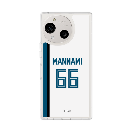 スリムプロテクションケース［ 北海道日本ハムファイターズ - ホーム #66 MANNAMI ］