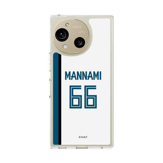 スリムプロテクションケース［ 北海道日本ハムファイターズ - ホーム #66 MANNAMI ］