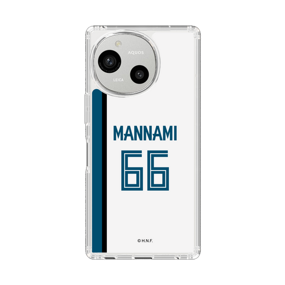 スリムプロテクションケース［ 北海道日本ハムファイターズ - ホーム #66 MANNAMI ］