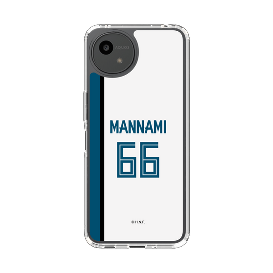 スリムプロテクションケース［ 北海道日本ハムファイターズ - ホーム #66 MANNAMI ］