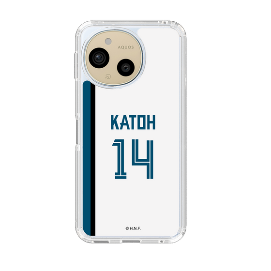 スリムプロテクションケース［ 北海道日本ハムファイターズ - ホーム #14 KATOH ］