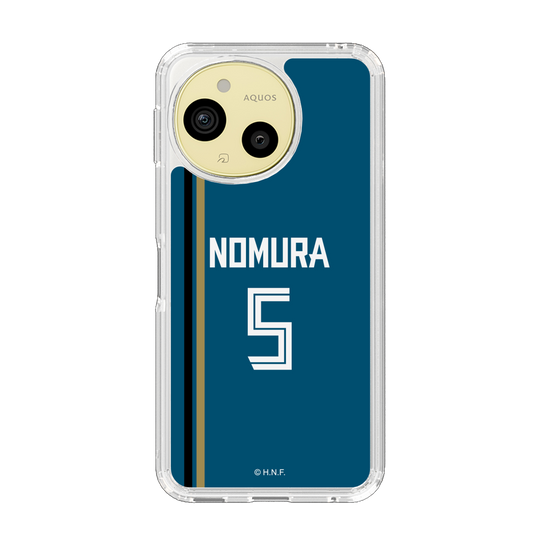 スリムプロテクションケース［ 北海道日本ハムファイターズ - ビジター #5 NOMURA ］