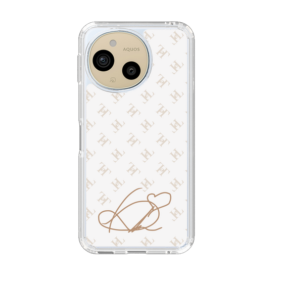 スリムプロテクションケース［ Chell classy - Sign ］