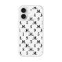 スリムプロテクションケース［ Chell classy - Monogram - White ］