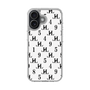 スリムプロテクションケース［ Chell classy - Monogram - White ］