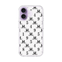 スリムプロテクションケース［ Chell classy - Monogram - White ］