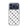 スリムプロテクションケース［ Chell classy - Monogram - White ］