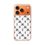 スリムプロテクションケース［ Chell classy - Monogram - White ］