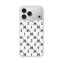 スリムプロテクションケース［ Chell classy - Monogram - White ］