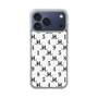 スリムプロテクションケース［ Chell classy - Monogram - White ］