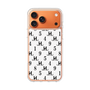 スリムプロテクションケース［ Chell classy - Monogram - White ］