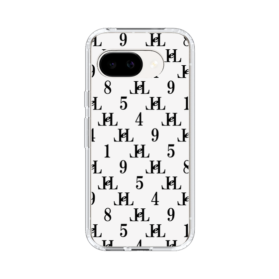 スリムプロテクションケース［ Chell classy - Monogram - White ］