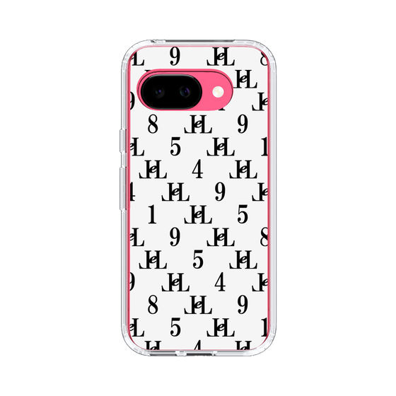 スリムプロテクションケース［ Chell classy - Monogram - White ］