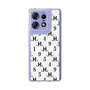スリムプロテクションケース［ Chell classy - Monogram - White ］