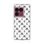 スリムプロテクションケース［ Chell classy - Monogram - White ］